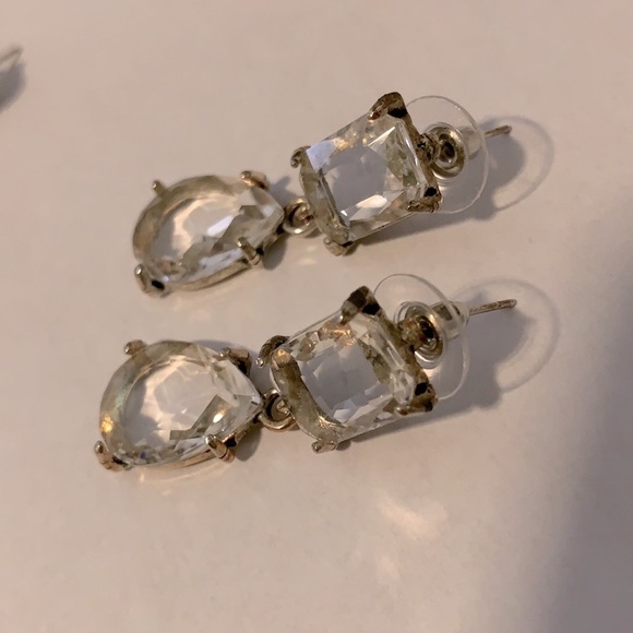 Lot of 3 Pairs of Silver Earrings - Picture 2 of 7